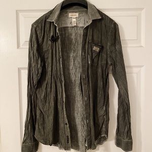 Mens Diesel Button Down